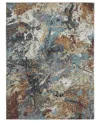 Oriental Weavers Sumter Washable Sum13 2'x8' Runner Area Rug In Blue