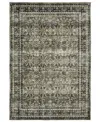 Oriental Weavers Sumter Washable Sum06 2'x8' Runner Area Rug In Charcoal