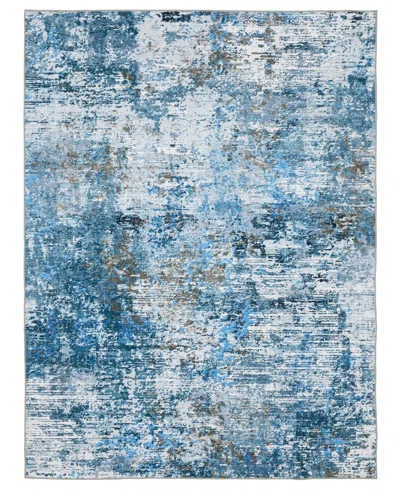 Oriental Weavers Sumter Washable Sum14 7'6x10' Area Rug In Blue