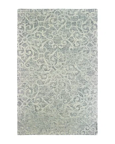 Oriental Weavers Tallavera 55602 Area Rug, 5' X 8' In Blue/ivory