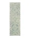 Oriental Weavers Tallavera 55602 Runner Area Rug, 2'6 X 8' In Blue/ivory