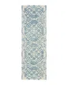 Oriental Weavers Tallavera 55603 Runner Area Rug, 2'6 X 8' In Blue/ivory