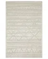Oriental Weavers Tangier Tan01 5'3x7'6 Area Rug In Beige
