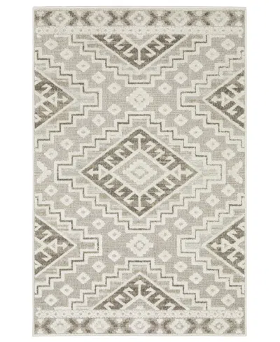 Oriental Weavers Tangier Tan03 5'3x7'6 Area Rug In Beige