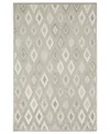 Oriental Weavers Tangier Tan02 5'3x7'6 Area Rug In Beige