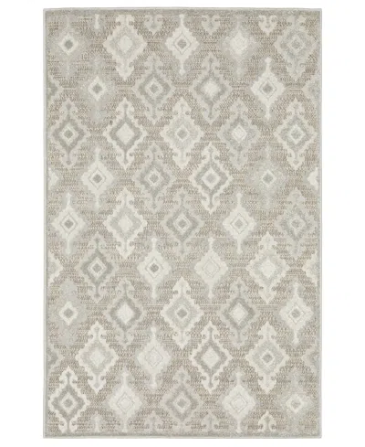 Oriental Weavers Tangier Tan08 5'3x7'6 Area Rug In Beige