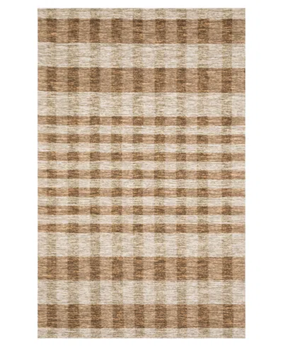 Oriental Weavers Thatcher Tha04 5'x8' Area Rug In Brown