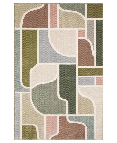 Oriental Weavers Tisdell Tis02 9'10"x12'8 Area Rug In Multi