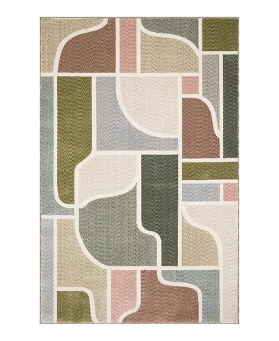 Oriental Weavers Tisdell Tis02 Runner Area Rug 2'3x7'6 In Multi