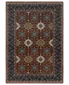 Oriental Weavers Vivian Vi04b 5'3x7'6 Area Rug In Red