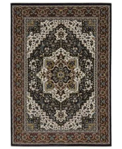 Oriental Weavers Vivian Rug Collection In Navy