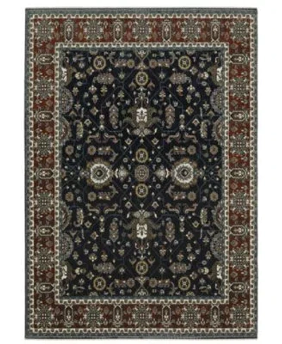 Oriental Weavers Vivian Rug Collection In Navy