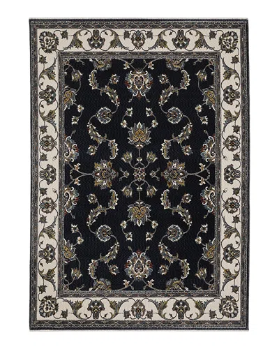 Oriental Weavers Vivian Vi01b Area Rug, 3'10 X 5'5 In Blue/navy