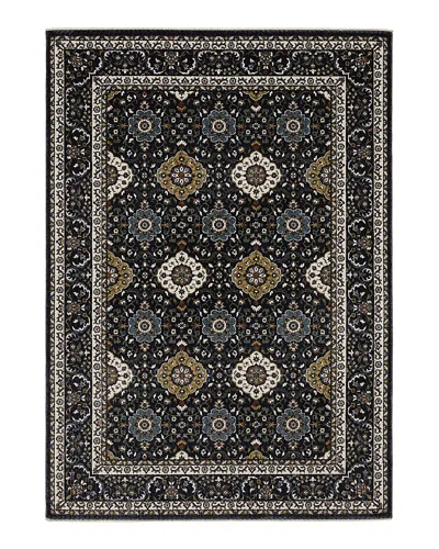 Oriental Weavers Vivian Vi04c Area Rug, 5'3 X 7'6 In Navy