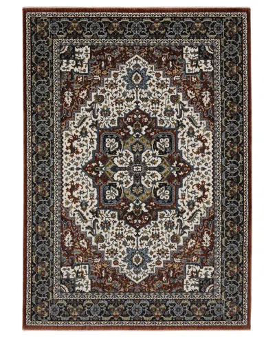 Oriental Weavers Vivian Vi06a 6'7x9'6 Area Rug In Red