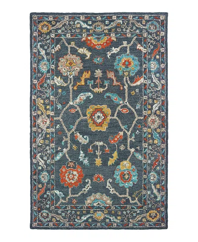 Oriental Weavers Zahra 75501 Area Rug, 5' X 8' In Blue
