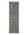 Oriental Weavers Zahra 75501 Runner Area Rug, 2'6 X 8' In Blue