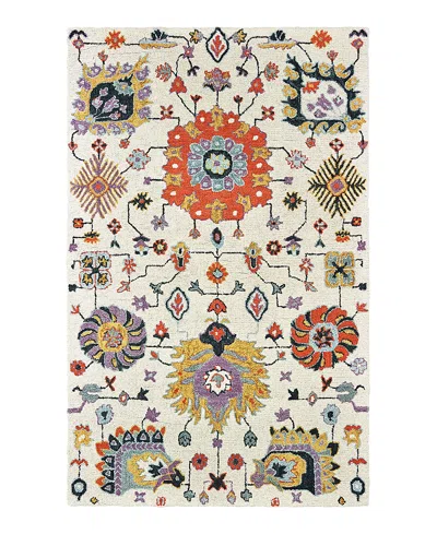 Oriental Weavers Zahra 75502 Area Rug, 5' X 8' In Ivory