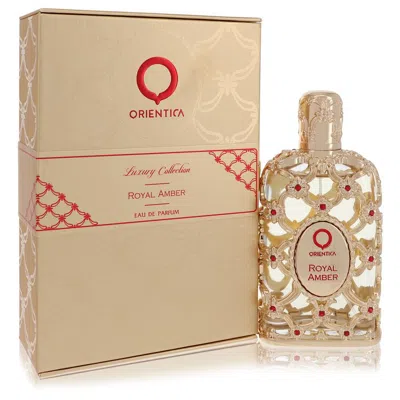 Orientica 2pcs Combo Gift Set  Royal Amber By  Eau De Parfum Spray (unisex) 2.7 oz For Men In Brown