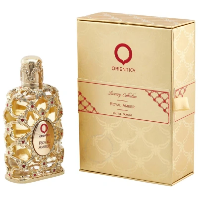 Orientica Unisex Royal Amber Edp Spray 2.8 oz Fragrances 6291106811568 In Amber / Green