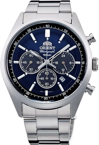 Pre-owned Orient [] Neo70's Neo Seventies Watch Solar Panda Wv0021tx Men's Royal Blue
