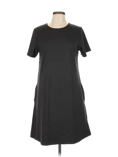 Pre-owned Origamei Foldwear Casual Dress In Black
