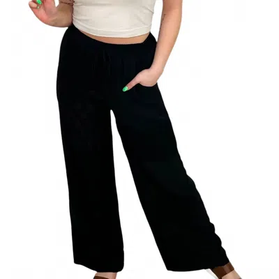 Origami Calling The Shots High-rise Pants In Black