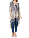 Origami Ethereal Lace Kimono In Multi In Multi