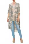 Origami Women's The Harvest Lace Duster In Multi In Multi