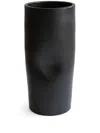 Origin Made Large Portal Clay Vase (62,5cm) In Black