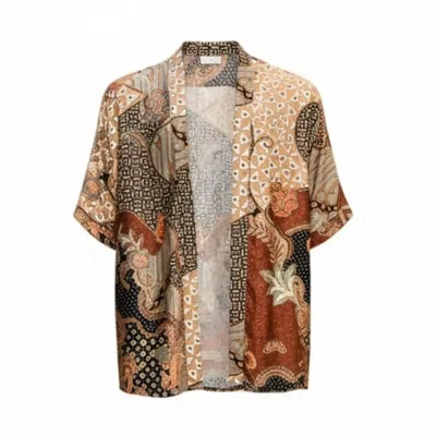 Origin Of Hearts Men's Brown / Neutrals Enari Kimono Shirt