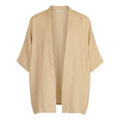 Origin Of Hearts Men's Neutrals Vela Kimono Shirt In Yellow