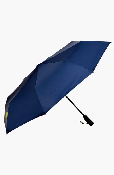 Original Duckhead Compact Umbrella With Automatic Open-close Function In Blue