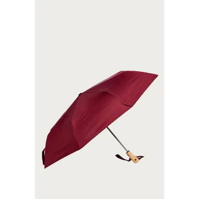 Original Duckhead Eco-friendly Compact Duck Umbrella In Burgundy