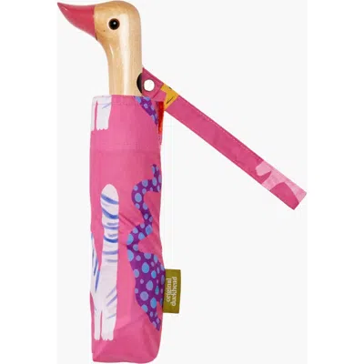 Original Duckhead Eco-friendly Compact Duck Umbrella In Pink