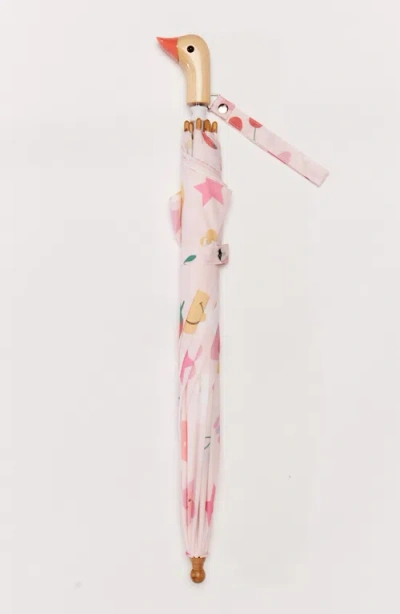 Original Duckhead Meri Meri Duckling Umbrella In Pink