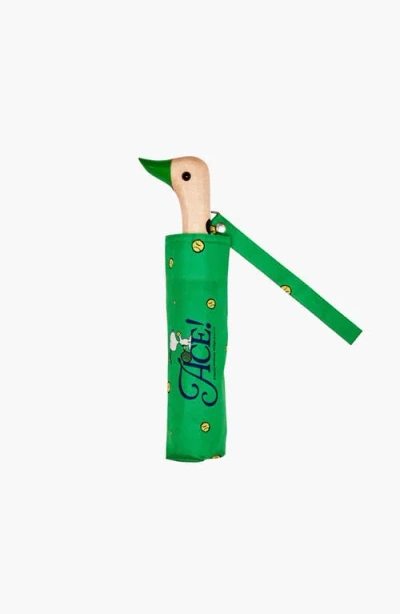 Original Duckhead Peanuts Eco-friendly Compact Duck Umbrella In Ace