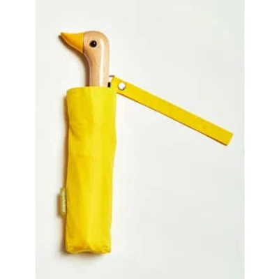 Original Duckhead Signature Yellow Compact Eco-friendly Wind Resistant Umbrella