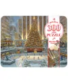 Original Gourmet Holiday In New York Puzzle Cookie Tin, 2 Piece In Multi