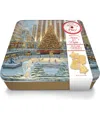 Original Gourmet Robert Finale Holidays In New York Cookie Tin, 4 Piece In Multi