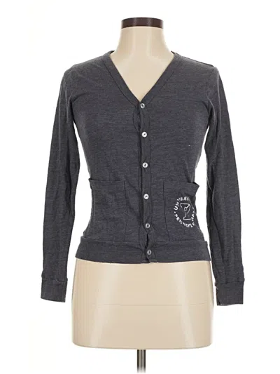 Pre-owned Original League Cardigan Sweater In Gray
