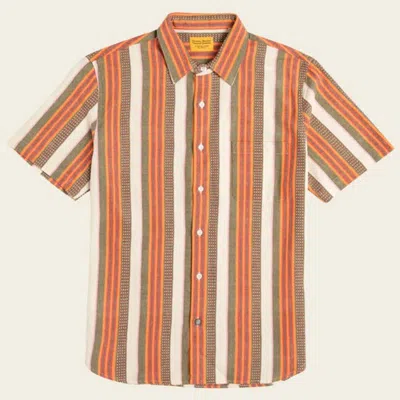 Original Madras N.114 Lax Short Sleeve Shirt In Brown