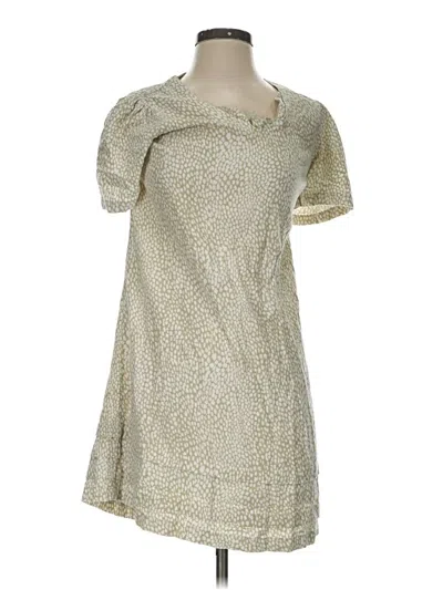 Pre-owned Original Nicole Miller Casual Dress In Gold