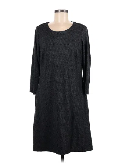 Pre-owned Original Nicole Miller Casual Dress In Gray