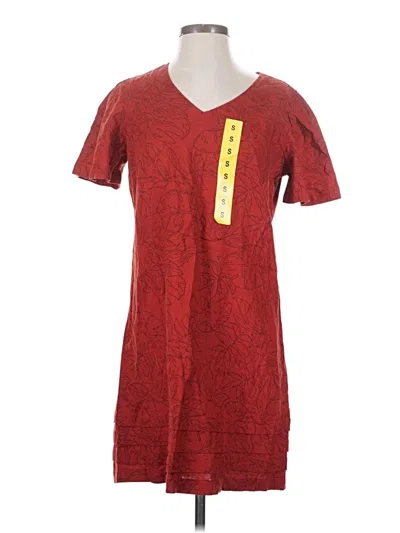 Pre-owned Original Nicole Miller Casual Dress In Red