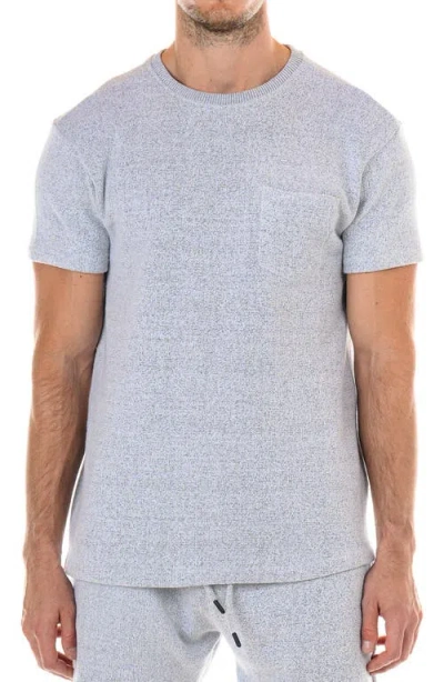 Original Paperbacks Altos Short Sleeve Marled Fleece Sweatshirt In Gray