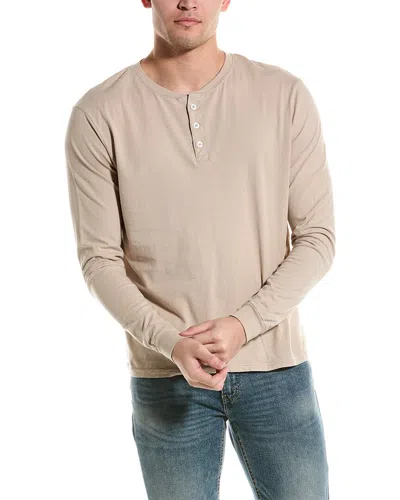 Original Paperbacks Henley Shirt In Neutral