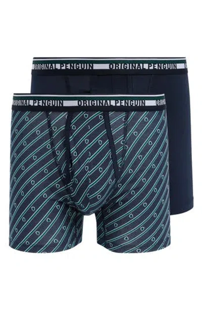 Original Penguin 2-pack Boxer Briefs<br /> In Skyc/skyccrest