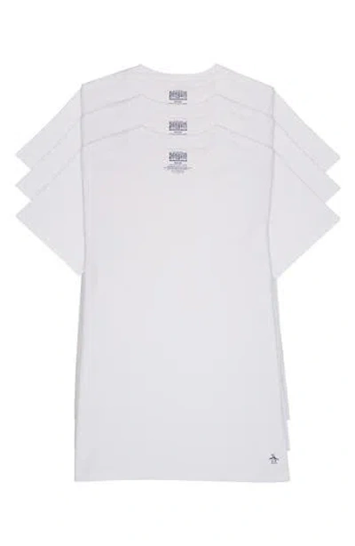 Original Penguin 3-pack Supersoft Cotton Crewneck T-shirts