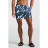 ORIGINAL PENGUIN ORIGINAL PENGUIN 5-INCH MONSTERA SWIM TRUNKS